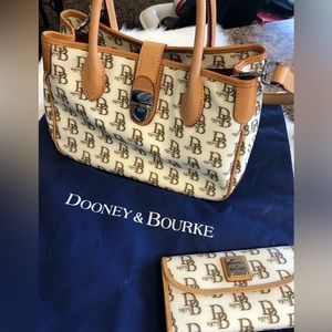 Dooney & Bourke DB 1975 Satchel & Wallet